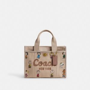 Coach X Peanuts Cargo Tote Bag 26